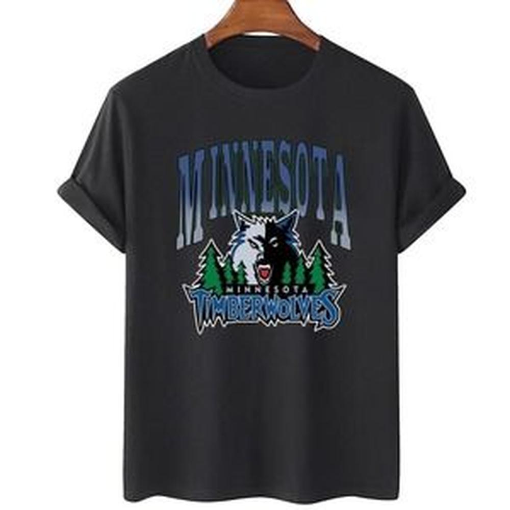 Minnesota Timberwolves Retro Unisex T-Shirt Vintage Style 1